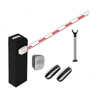 Шлагбаум DoorHan BR-PRO4000LEDKIT с подсветкой 4 м с фотоэлементами