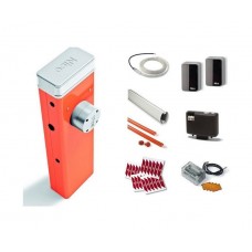 Шлагбаум NICE S4BAR4BDKIT1 шириной до 4 метров со светодиодной подсветкой