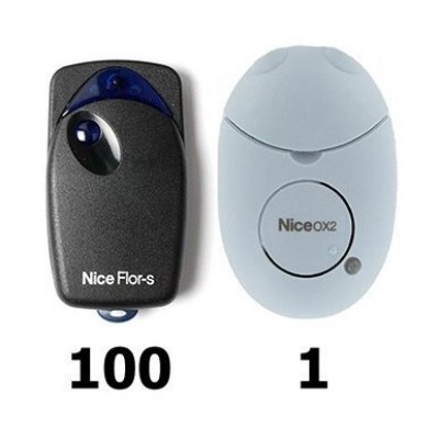 NICE FLO1R-SOX2KIT100 комплект пультов и приемника