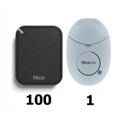 NICE FLO4REOX2KIT100 комплект пультов с приемником
