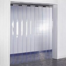 Лента ПВХ для завес прозрачная, ширина 200 мм